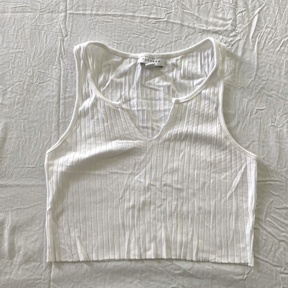 Topshop cropped tank